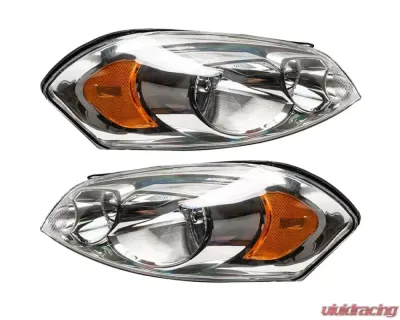Oracle Lighting Non-Projector Pre-Assembled Headlights LED Halo Kit ColorSHIFT w/o Controller Chevrolet Impala 2006-2013 - 8898-334
