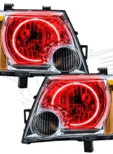 Oracle Lighting Pre-Assembled Headlights LED Halo Kit Red Nissan Xterra 2005-2014                                     - 8903-003 - Image 5