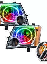 Oracle Lighting Pre-Assembled Headlights LED Halo Kit ColorSHIFT Nissan Xterra 2005-2014                                     - 8903-330 - Image 5