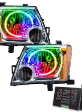 Oracle Lighting Pre-Assembled Headlights LED Halo Kit ColorSHIFT 2.0 Nissan Xterra 2005-2014                                     - 8903-333 - Image 5