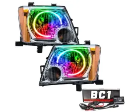 Oracle Lighting Pre-Assembled Headlights LED Halo Kit ColorSHIFT-WiFi Nissan Xterra 2005-2014