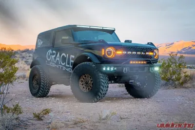 Oracle Lighting Oculus Bi LED Projector Headlights Amber Ford Bronco 2021-2023 - 5886-005