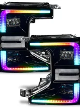 Oracle Lighting Oracle Dynamic Colorshift Headlight DRL Upgrade Kit w/ Switchback Turn Signals Ford F-250 | F-350 Super Duty 2020-2022                                     - 1449-332 - Image 19