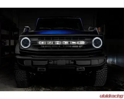 Oracle Lighting White LED Headlight Halo Kit - Base Headlights Ford Bronco 2021-2023 - 1470-001