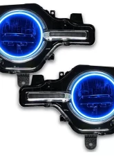 Oracle Lighting Colorshift LED Headlight Halo Kit - Base Headlights w/ BC1 Controller Ford Bronco 2021-2023                                     - 1470-335 - Image 3