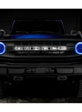 Oracle Lighting Colorshift LED Headlight Halo Kit - Base Headlights w/ BC1 Controller Ford Bronco 2021-2023                                     - 1470-335 - Image 12