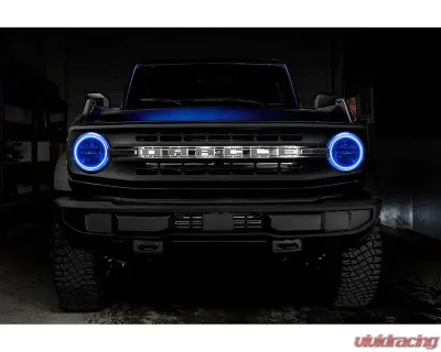 Oracle Lighting Colorshift LED Headlight Halo Kit - Base Headlights w/ BC1 Controller Ford Bronco 2021-2023 - 1470-335