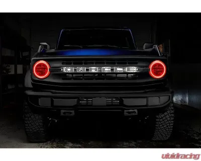 Oracle Lighting Colorshift LED Headlight Halo Kit - Base Headlights w/ BC1 Controller Ford Bronco 2021-2023 - 1470-335