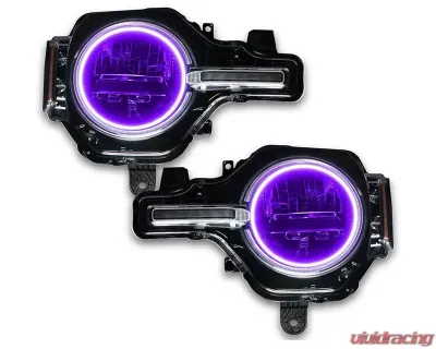 Oracle Lighting Colorshift LED Headlight Halo Kit - Base Headlights w/ BC1 Controller Ford Bronco 2021-2023 - 1470-335
