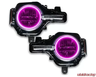 Oracle Lighting Colorshift LED Headlight Halo Kit - Base Headlights w/ BC1 Controller Ford Bronco 2021-2023 - 1470-335