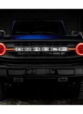 Oracle Lighting Colorshift Headlight Halo Kit w/ DRL Bar - Base Headlights w/out Controller Ford Bronco 2021-2023                                     - 1471-334 - Image 15