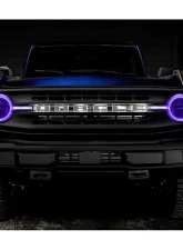 Oracle Lighting Colorshift Headlight Halo Kit w/ DRL Bar - Base Headlights w/out Controller Ford Bronco 2021-2023                                     - 1471-334 - Image 19