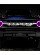 Oracle Lighting Colorshift Headlight Halo Kit w/ DRL Bar - Base Headlights w/out Controller Ford Bronco 2021-2023                                     - 1471-334 - Image 20