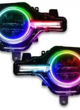 Oracle Lighting Colorshift Headlight Halo Kit w/ DRL Bar - Base Headlights w/out Controller Ford Bronco 2021-2023                                     - 1471-334 - Image 3