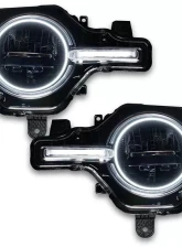 Oracle Lighting Colorshift Headlight Halo Kit w/ DRL Bar - Base Headlights w/out Controller Ford Bronco 2021-2023                                     - 1471-334 - Image 4