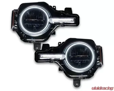 Oracle Lighting Colorshift Headlight Halo Kit w/ DRL Bar - Base Headlights w/out Controller Ford Bronco 2021-2023 - 1471-334