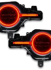 Oracle Lighting Colorshift Headlight Halo Kit w/ DRL Bar - Base Headlights w/out Controller Ford Bronco 2021-2023                                     - 1471-334 - Image 6