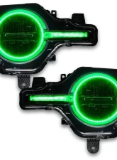 Oracle Lighting Colorshift Headlight Halo Kit w/ DRL Bar - Base Headlights w/out Controller Ford Bronco 2021-2023                                     - 1471-334 - Image 7