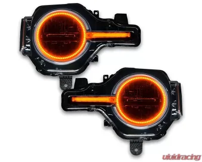 Oracle Lighting Colorshift Headlight Halo Kit w/ DRL Bar - Base Headlights w/out Controller Ford Bronco 2021-2023 - 1471-334