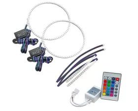 Oracle Lighting Colorshift Headlight Halo Kit w/ DRL Bar - Base Headlights & Simple Controller Ford Bronco 2021-2023