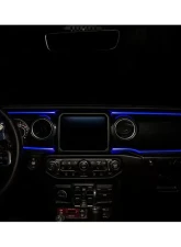 Oracle Lighting Colorshift Fiber Optic LED Interior Kit Jeep Wrangler JL | Gladiator JT 2018+                                     - 4236-333 - Image 13