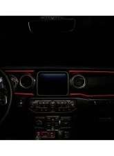 Oracle Lighting Colorshift Fiber Optic LED Interior Kit Jeep Wrangler JL | Gladiator JT 2018+                                     - 4236-333 - Image 14