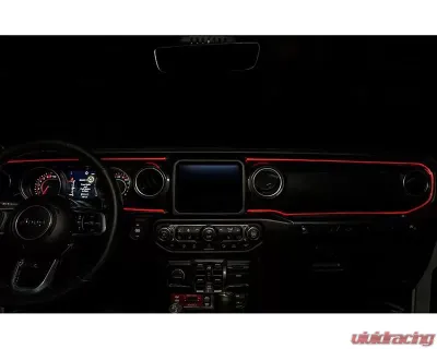 Oracle Lighting Colorshift Fiber Optic LED Interior Kit Jeep Wrangler JL | Gladiator JT 2018+ - 4236-333