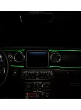 Oracle Lighting Colorshift Fiber Optic LED Interior Kit Jeep Wrangler JL | Gladiator JT 2018+                                     - 4236-333 - Image 15