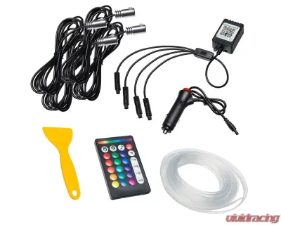 Oracle Lighting Colorshift Fiber Optic LED Interior Kit Jeep Wrangler JL | Gladiator JT 2018+ - 4236-333
