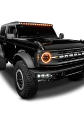 Oracle Lighting Carbonized Grey Integrated Windshield Roof Led Light Bar System Ford Bronco 2021+                                     - 5888-023-MF - Image 12