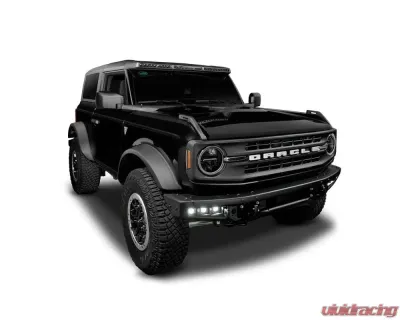 Oracle Lighting Carbonized Grey Integrated Windshield Roof Led Light Bar System Ford Bronco 2021+ - 5888-023-MF