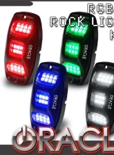 Oracle Lighting 4pc Colorshift RGB+W Underbody Wheel Well Rock Light Kit                                     - 5895-339 - Image 18