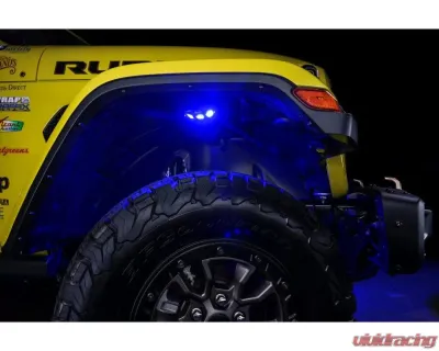 Oracle Lighting 4pc Colorshift RGB+W Underbody Wheel Well Rock Light Kit - 5895-339