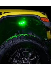 Oracle Lighting 4pc Colorshift RGB+W Underbody Wheel Well Rock Light Kit                                     - 5895-339 - Image 18