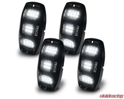 Oracle Lighting 4pc Colorshift RGB+W Underbody Wheel Well Rock Light Kit - 5895-339