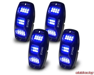 Oracle Lighting 4pc Colorshift RGB+W Underbody Wheel Well Rock Light Kit - 5895-339