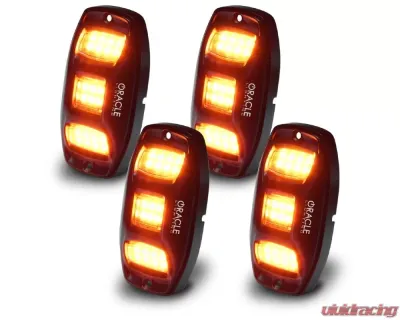 Oracle Lighting 4pc Colorshift RGB+W Underbody Wheel Well Rock Light Kit - 5895-339