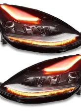 Oracle Lighting Dynamic ColorShift Headlight DRL Upgrade Tesla Model 3 2021+                                     - 1473-332 - Image 13