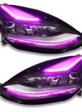 Oracle Lighting Dynamic ColorShift Headlight DRL Upgrade Tesla Model 3 2021+                                     - 1473-332 - Image 16