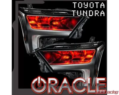 Oracle Lighting Colorshift RGB Demon Eye Headlight Upgrade Kit Toyota Tundra 2022+ - 1474-334