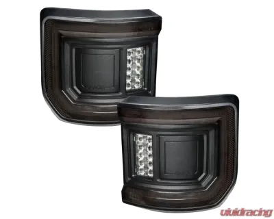 Oracle Lighting "Black Series" Flush Mount LED Tail Lights  - Tinted Lens Jeep Gladiator JT 2020-2025 - 5882-504-T