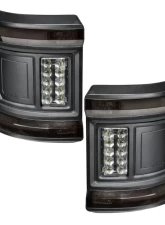 Oracle Lighting "Black Series" Flush Mount LED Tail Lights  - Tinted Lens Jeep Gladiator JT 2020-2025                                     - 5882-504-T - Image 4
