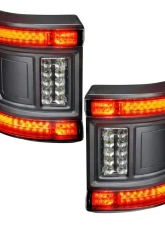 Oracle Lighting "Black Series" Flush Mount LED Tail Lights  - Tinted Lens Jeep Gladiator JT 2020-2025                                     - 5882-504-T - Image 6