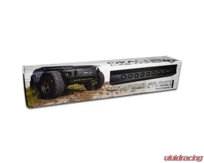 Oracle Lighting Skid Plate w/ Integrated Led Emitters Amber Lens Jeep Wrangler Jl | Gladiator Jt 2018-2023 - 5883-005