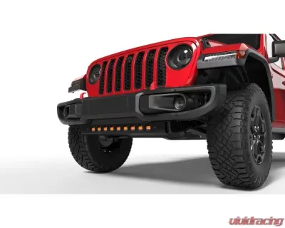 Oracle Lighting Skid Plate w/ Integrated Led Emitters Amber Lens Jeep Wrangler Jl | Gladiator Jt 2018-2023 - 5883-005