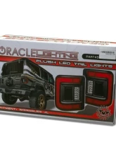Oracle Lighting Black Series Flush Mount LED Taillights Jeep Wrangler JL 2018+                                     - 5884-504-T - Image 12