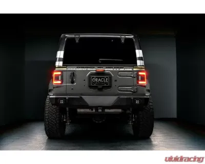 Oracle Lighting Black Series Flush Mount LED Taillights Jeep Wrangler JL 2018+ - 5884-504-T