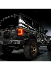 Oracle Lighting Black Series Flush Mount LED Taillights Jeep Wrangler JL 2018+                                     - 5884-504-T - Image 18