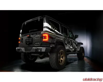 Oracle Lighting Black Series Flush Mount LED Taillights Jeep Wrangler JL 2018+ - 5884-504-T