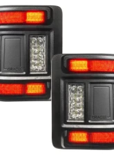 Oracle Lighting Black Series Flush Mount LED Taillights Jeep Wrangler JL 2018+                                     - 5884-504-T - Image 5